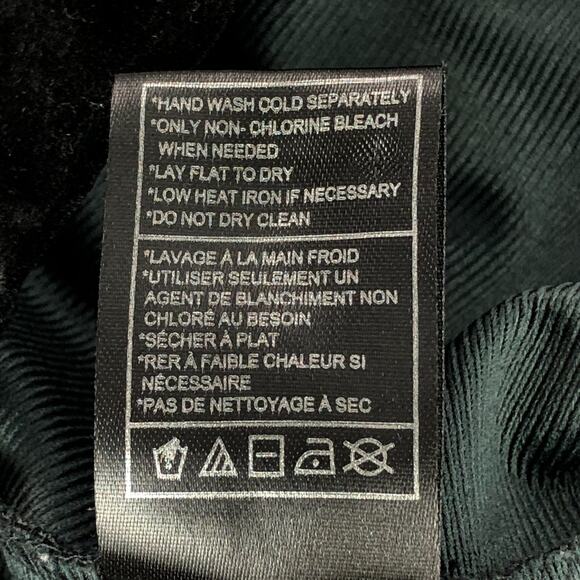 Steve Madden Velvet Pants Large Black Flared High Rise Dress Casual Soft Womens - Picture 10 of 16